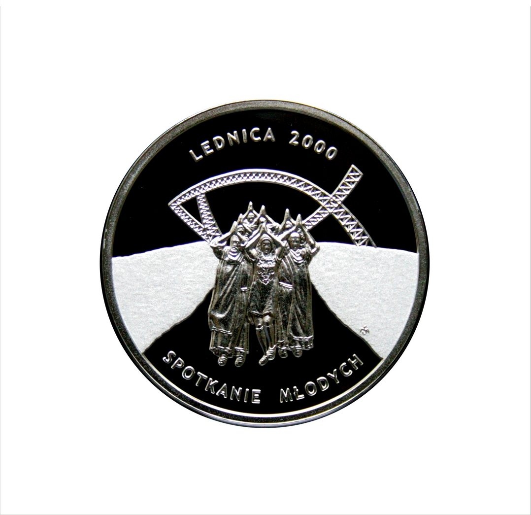 Dzieje Chrześcijaństwa w Polsce - srebrna moneta, 2500 Franków, 2016